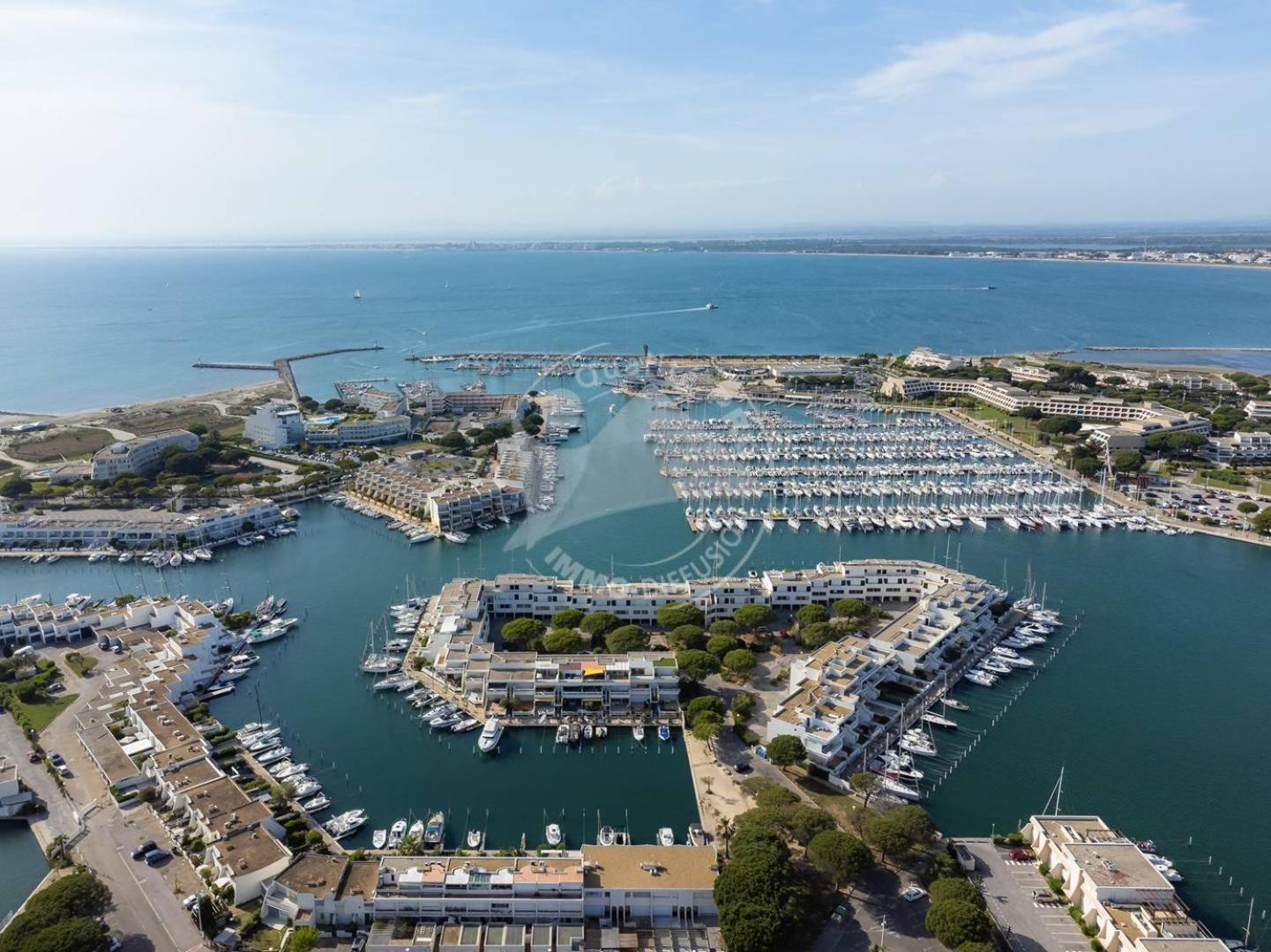 As9557 - Studio Vue Sur La Mer Avec Parking Prive Proche Centre Ville Le Grau-du-Roi Zewnętrze zdjęcie