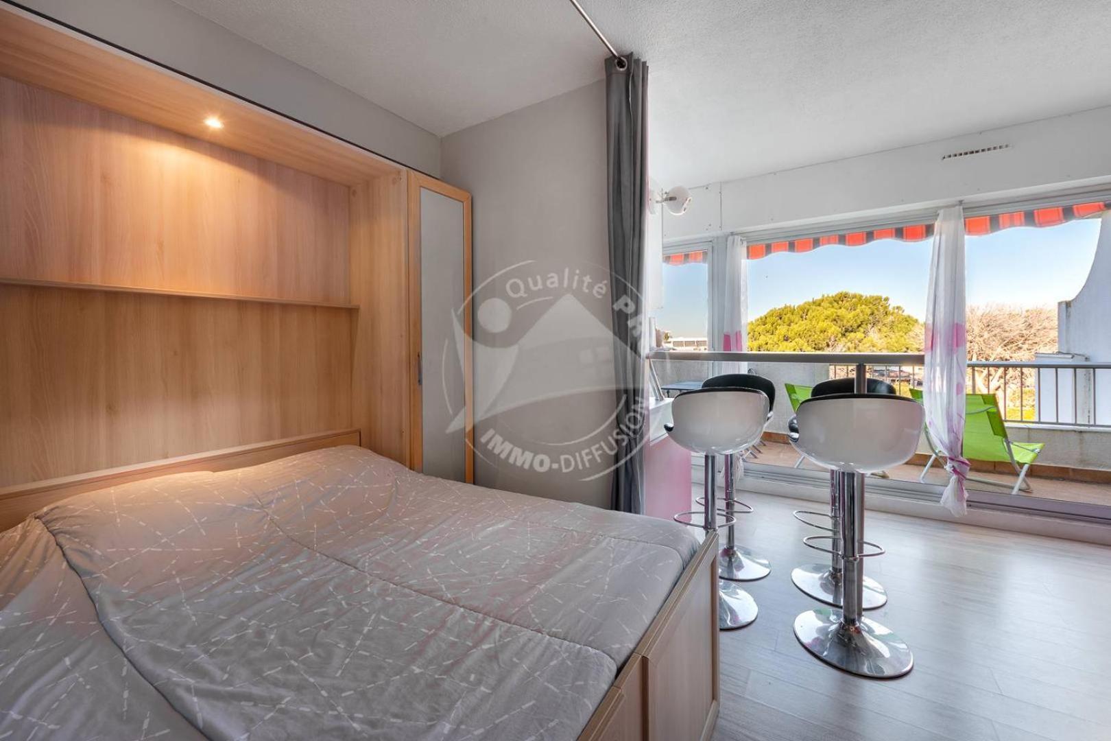 As9557 - Studio Vue Sur La Mer Avec Parking Prive Proche Centre Ville Le Grau-du-Roi Zewnętrze zdjęcie